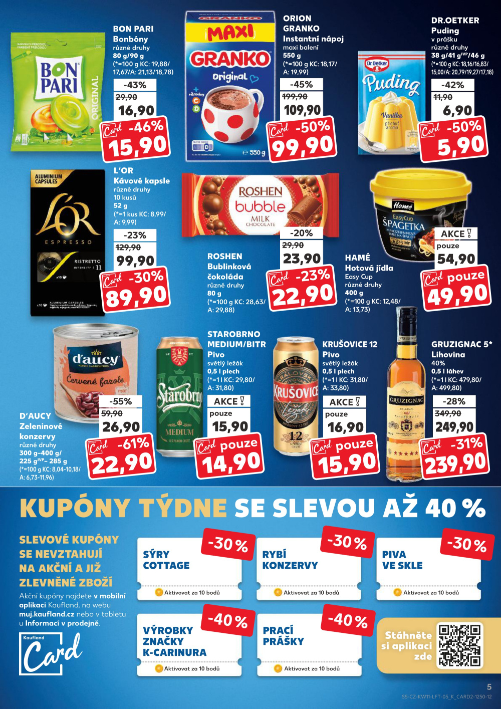 Leták Kaufland leták Hodonín, Konečná - strana 5