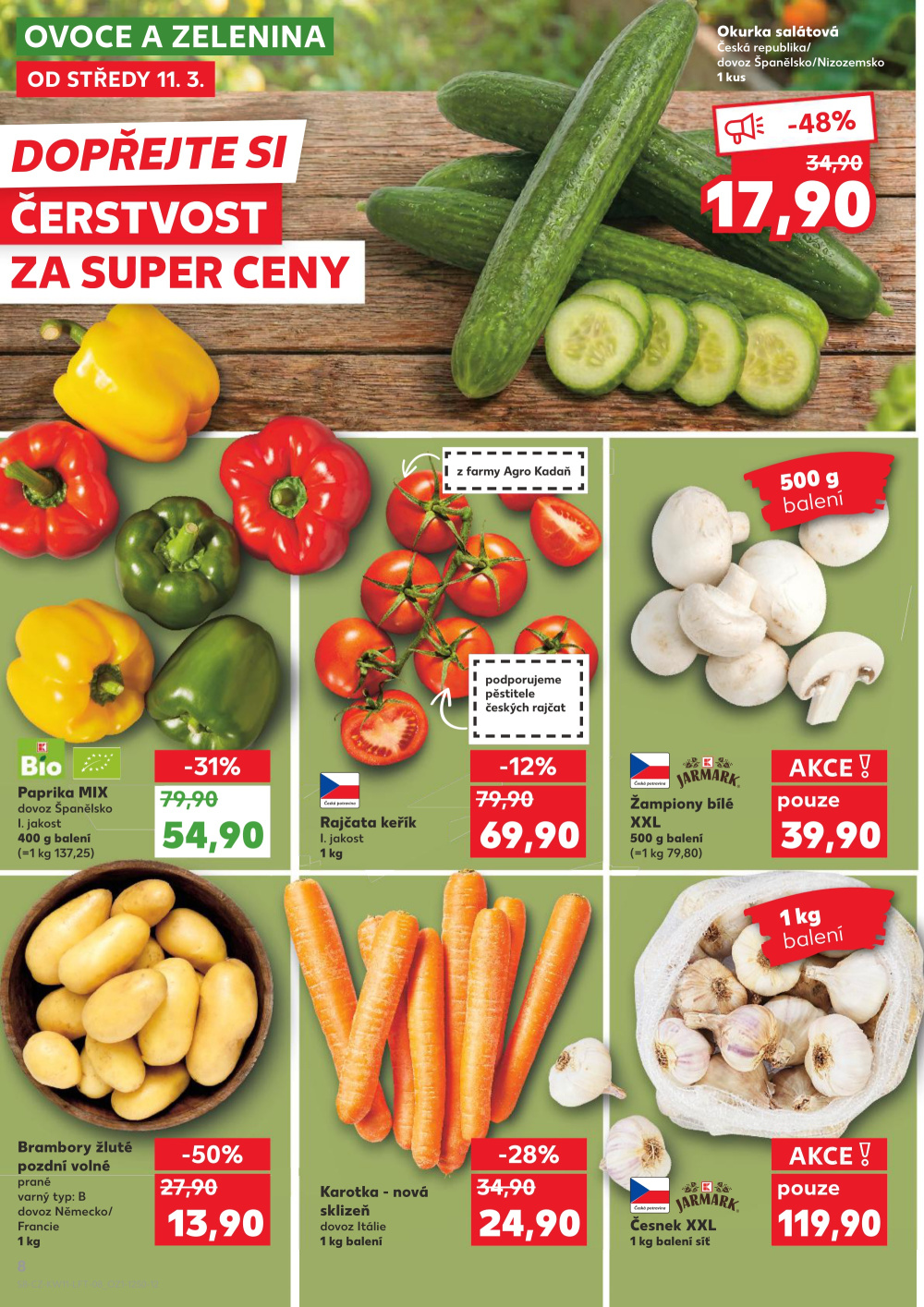 Leták Kaufland leták Hodonín, Konečná - strana 8