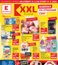 Akční leták Kaufland  Blansko