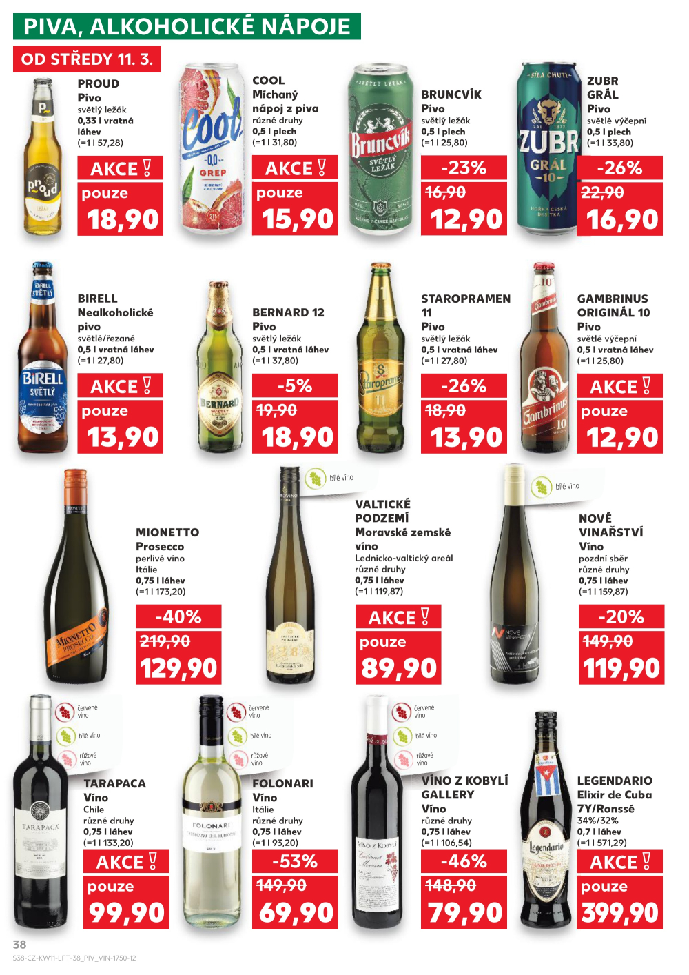 Leták Kaufland leták Hořovice - strana 38