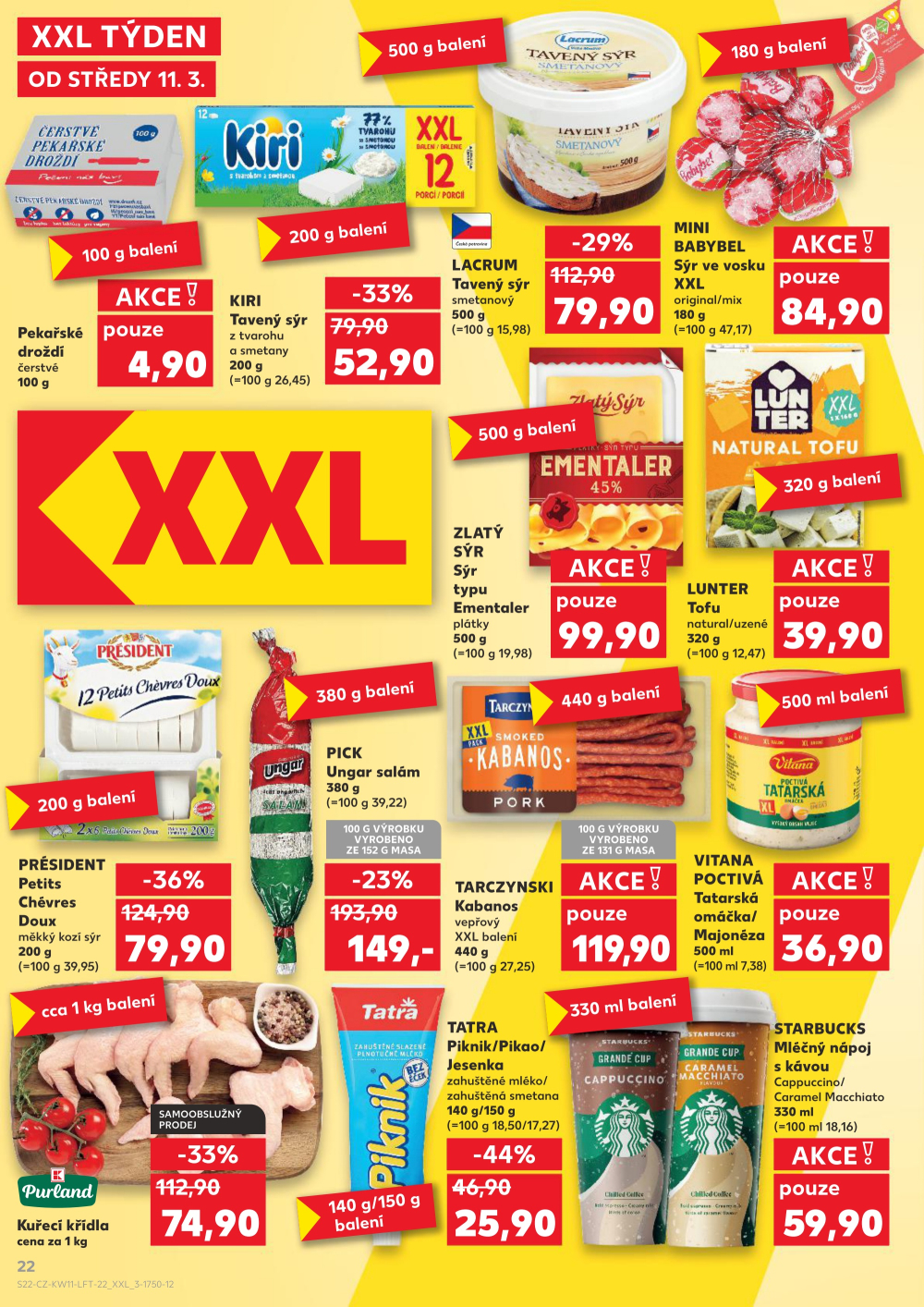 Leták Kaufland leták Nový Bor - strana 22