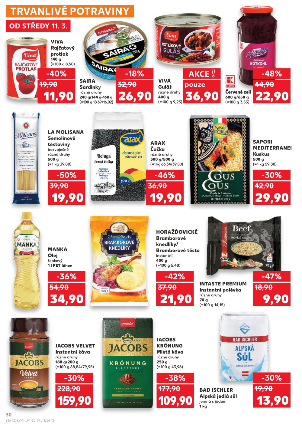 Leták Kaufland leták Opava - Předměstí - strana 30