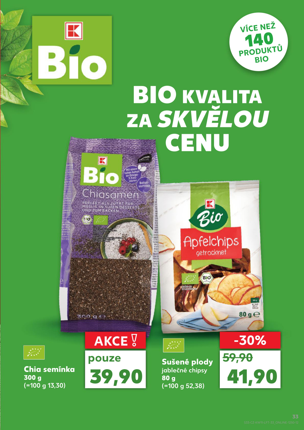 Leták Kaufland leták Čáslav - strana 33