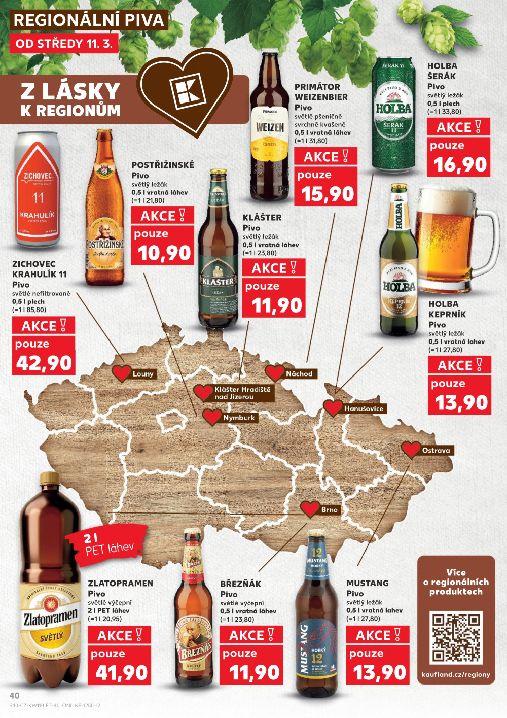 Leták Kaufland leták Praha 9 - Hloubětín - strana 40