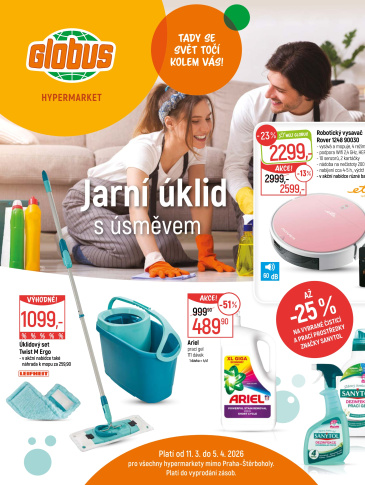 Globus leták - Jarní úklid