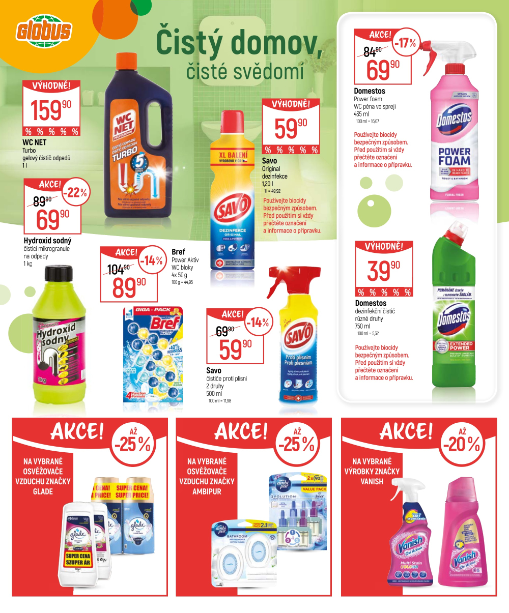Leták Globus leták - Jarní úklid - strana 4