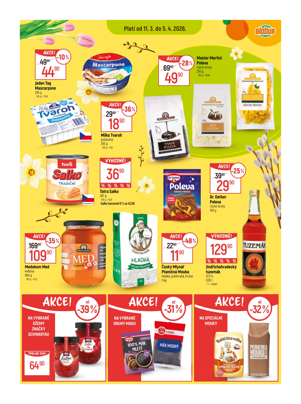 Leták Globus leták Praha - Černý Most - strana 13