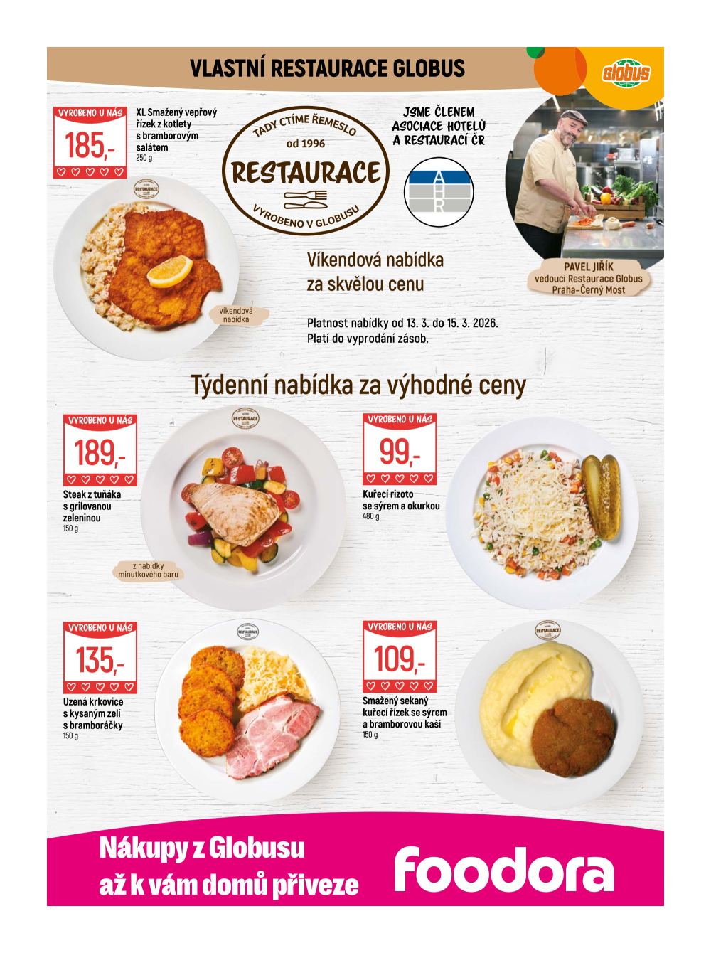 Leták Globus leták Praha - Černý Most - strana 9