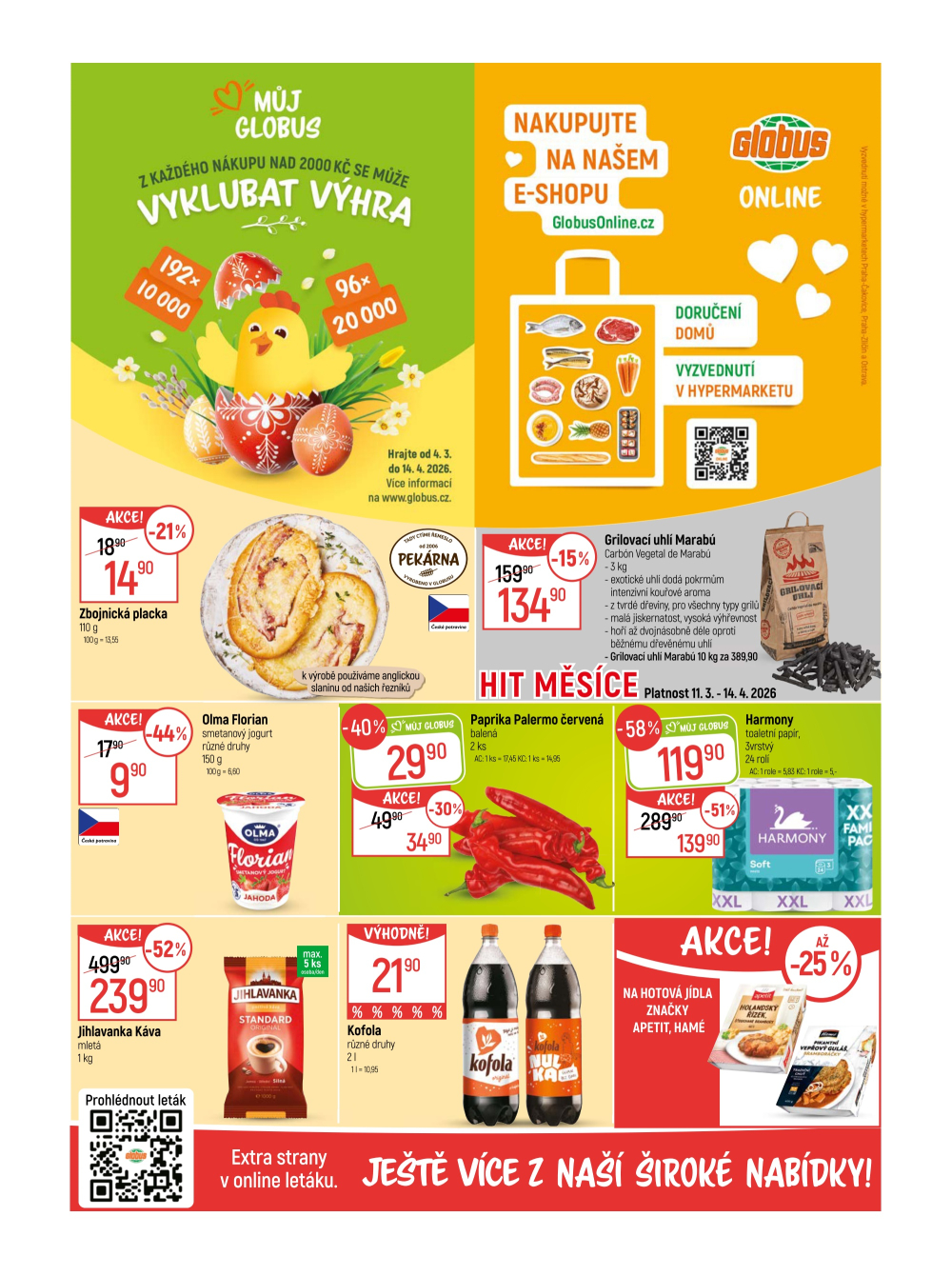 Leták Globus leták Praha - Čakovice - strana 2