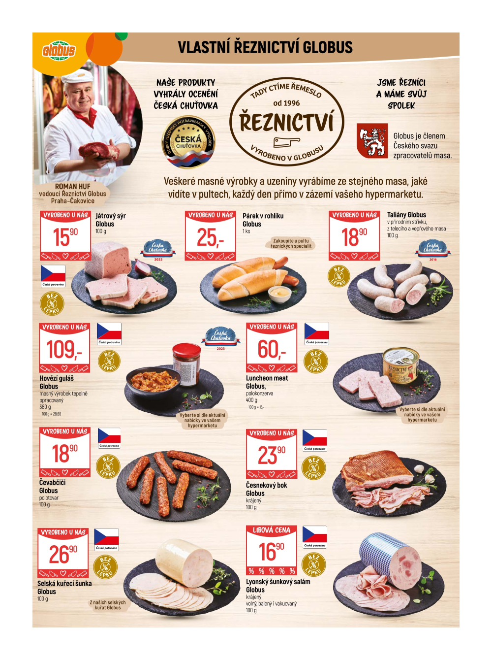 Leták Globus leták Praha - Čakovice - strana 6