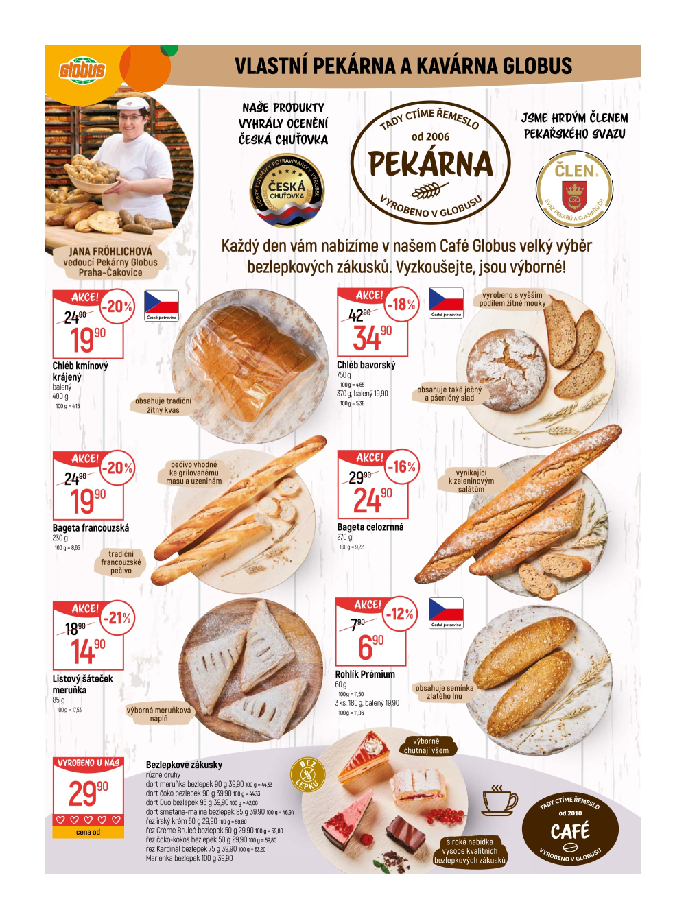 Leták Globus leták Praha - Čakovice - strana 8