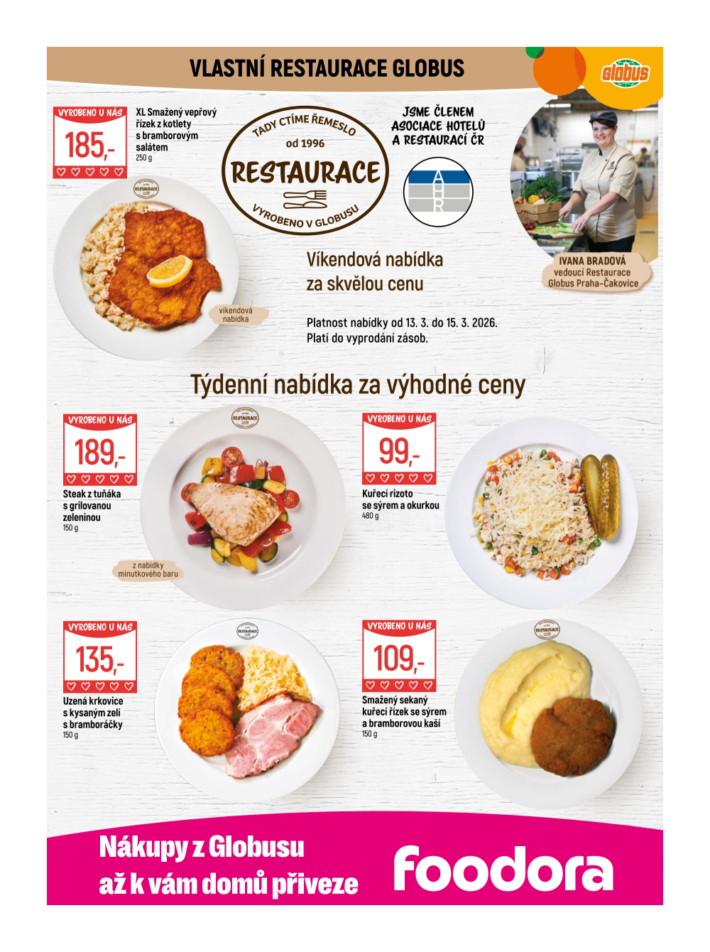 Leták Globus leták Praha - Čakovice - strana 9