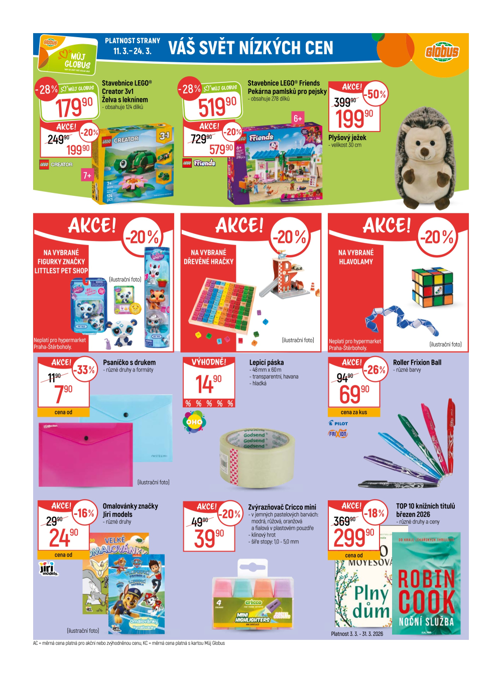 Leták Globus leták Praha - Zličín - strana 34