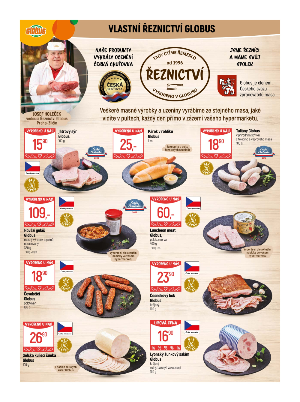 Leták Globus leták Praha - Zličín - strana 6