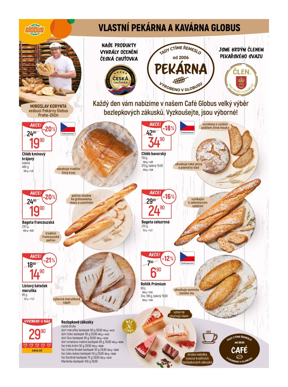 Leták Globus leták Praha - Zličín - strana 8