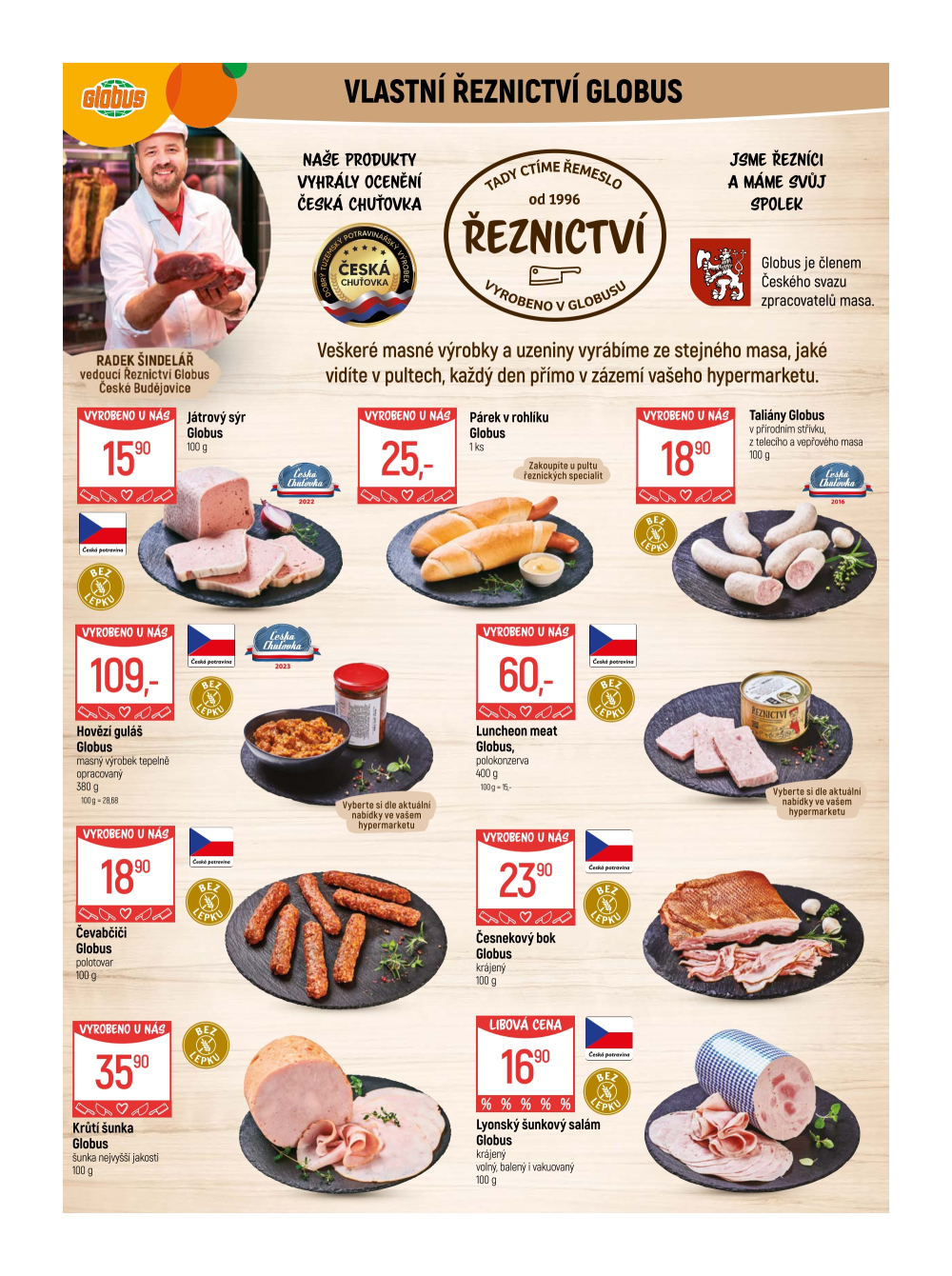 Leták Globus leták České Budějovice - strana 6