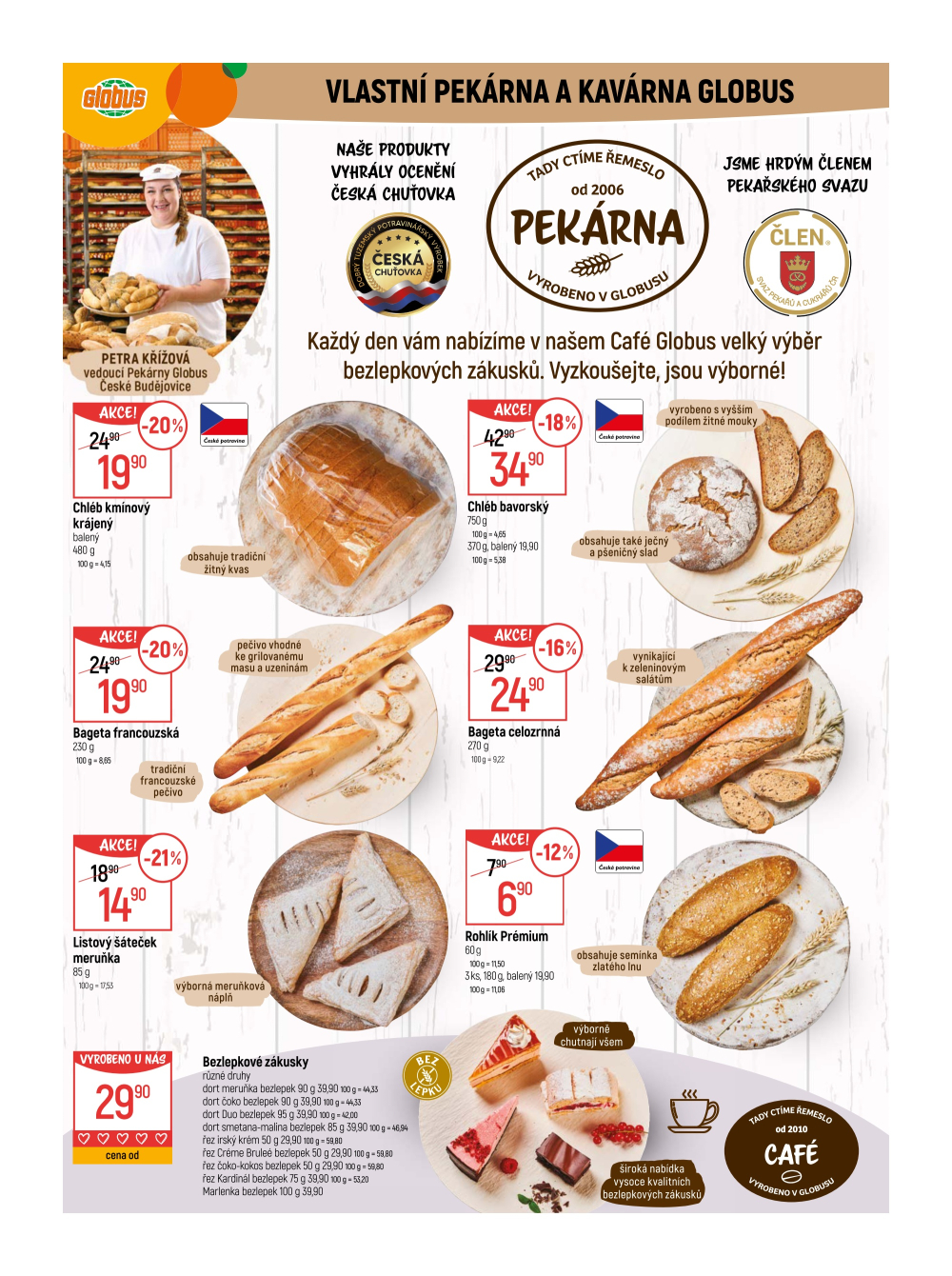 Leták Globus leták České Budějovice - strana 8