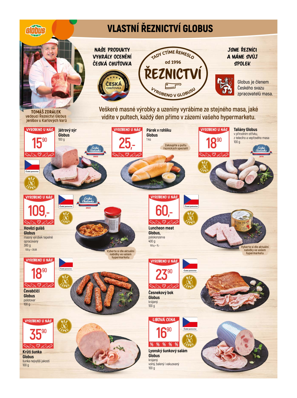 Leták Globus leták Jenišov (Karlovy Vary) - strana 6