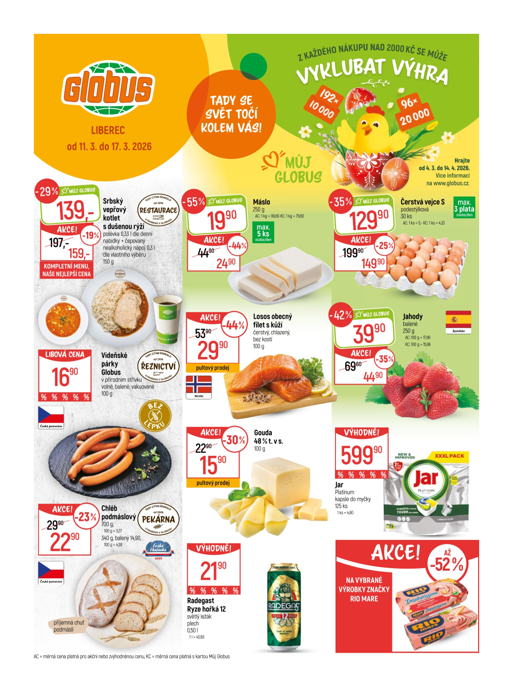 Leták Globus leták Liberec - strana 1