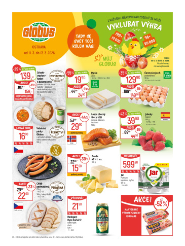 Globus leták Ostrava
