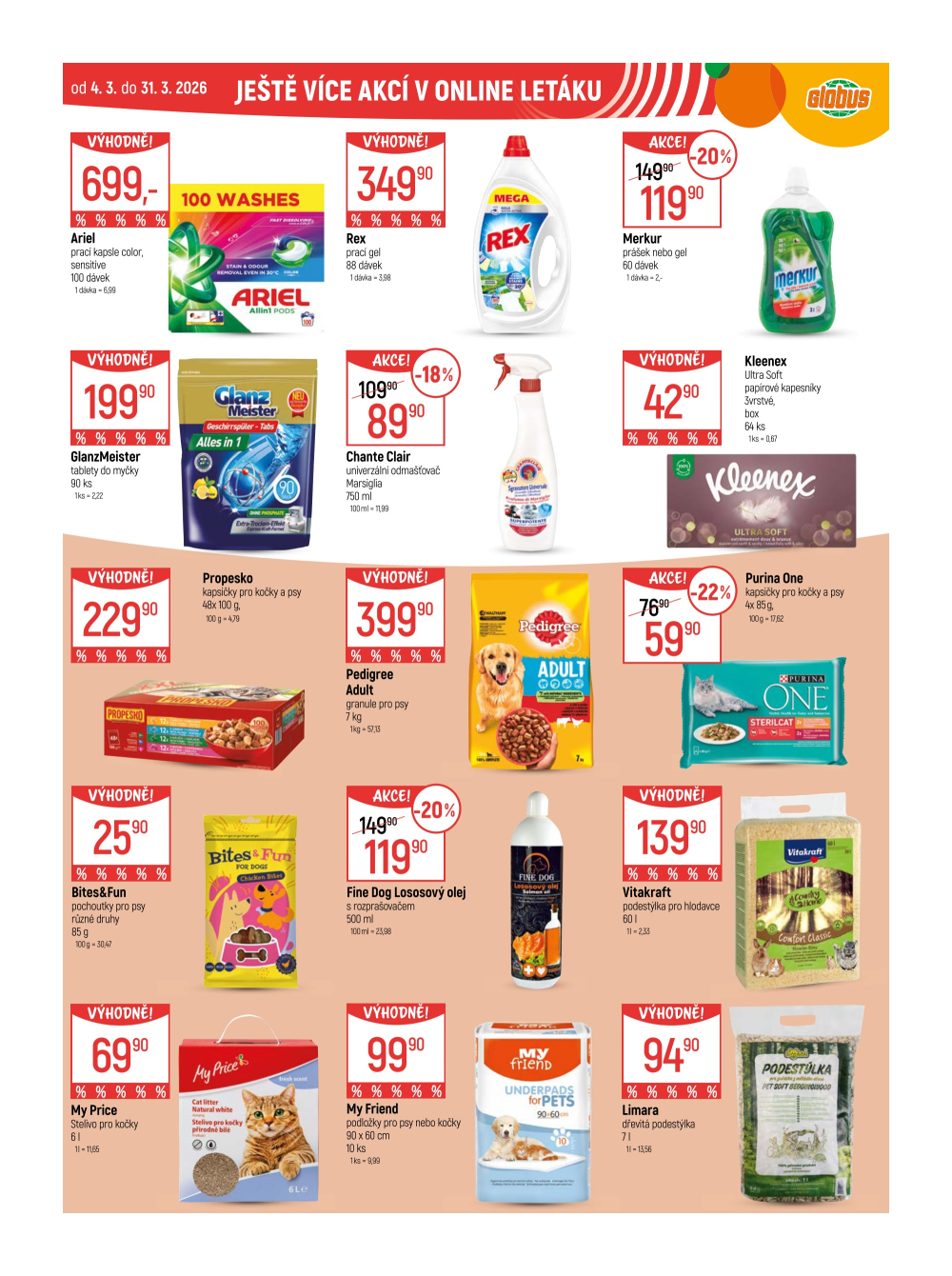 Leták Globus leták Chotikov (Plzeň) - strana 43