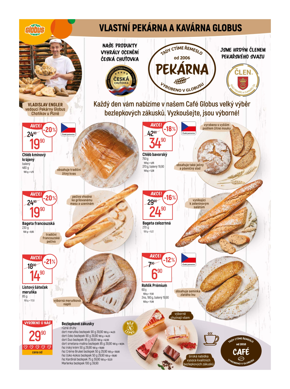 Leták Globus leták Chotikov (Plzeň) - strana 8