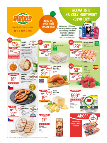 Globus leták Trmice (Ústí)