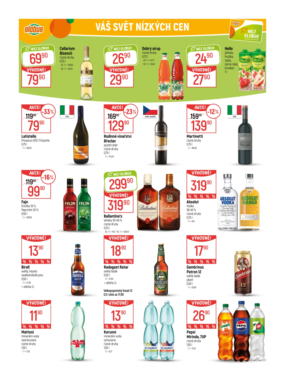 Leták Globus leták Trmice (Ústí) - strana 30