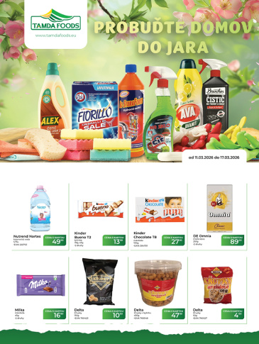 TAMDA FOODS leták
