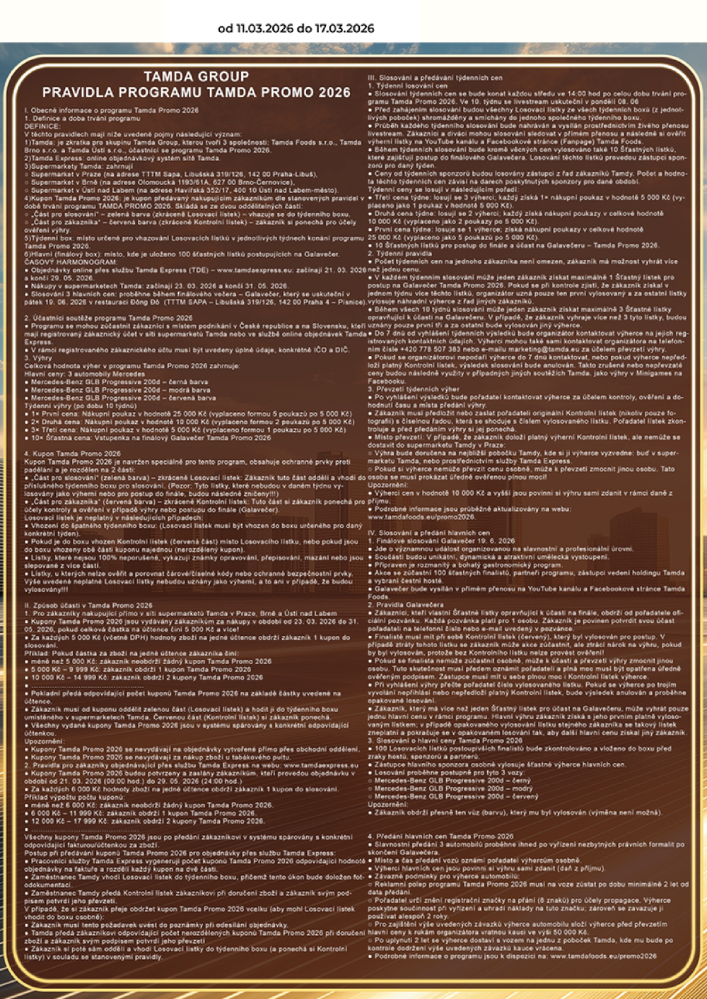 Leták TAMDA FOODS leták - strana 2