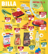 Akční leták BILLA malý 