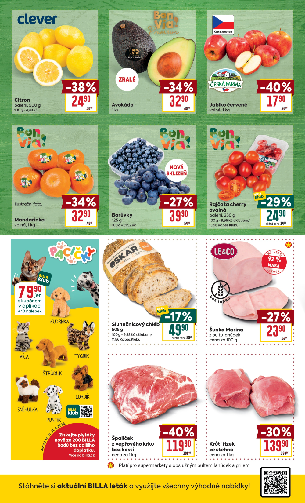 Leták BILLA malý leták - strana 2