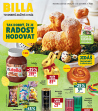 Akční leták BILLA   - Velikonoce II.