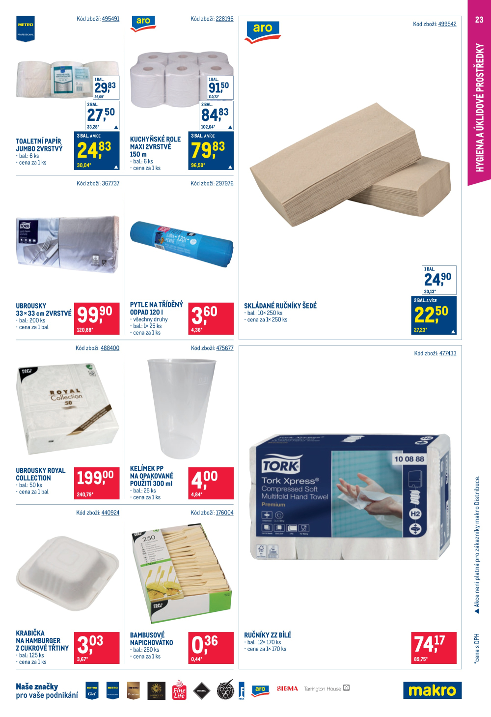 Leták Makro leták - Gastronomie - strana 23