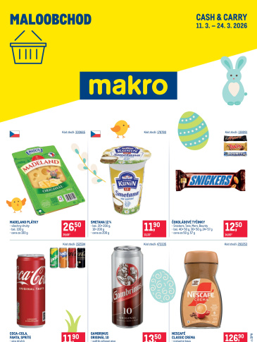 Makro leták - Maloobchod