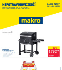 Akční leták Makro  - Spotřební zboží, úklid, kosmetika