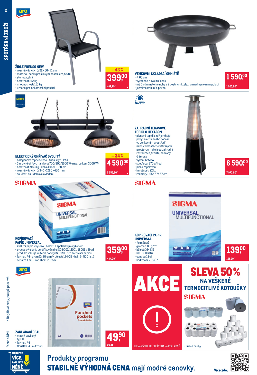 Leták Makro leták - Spotřební zboží, úklid, kosmetika - strana 2