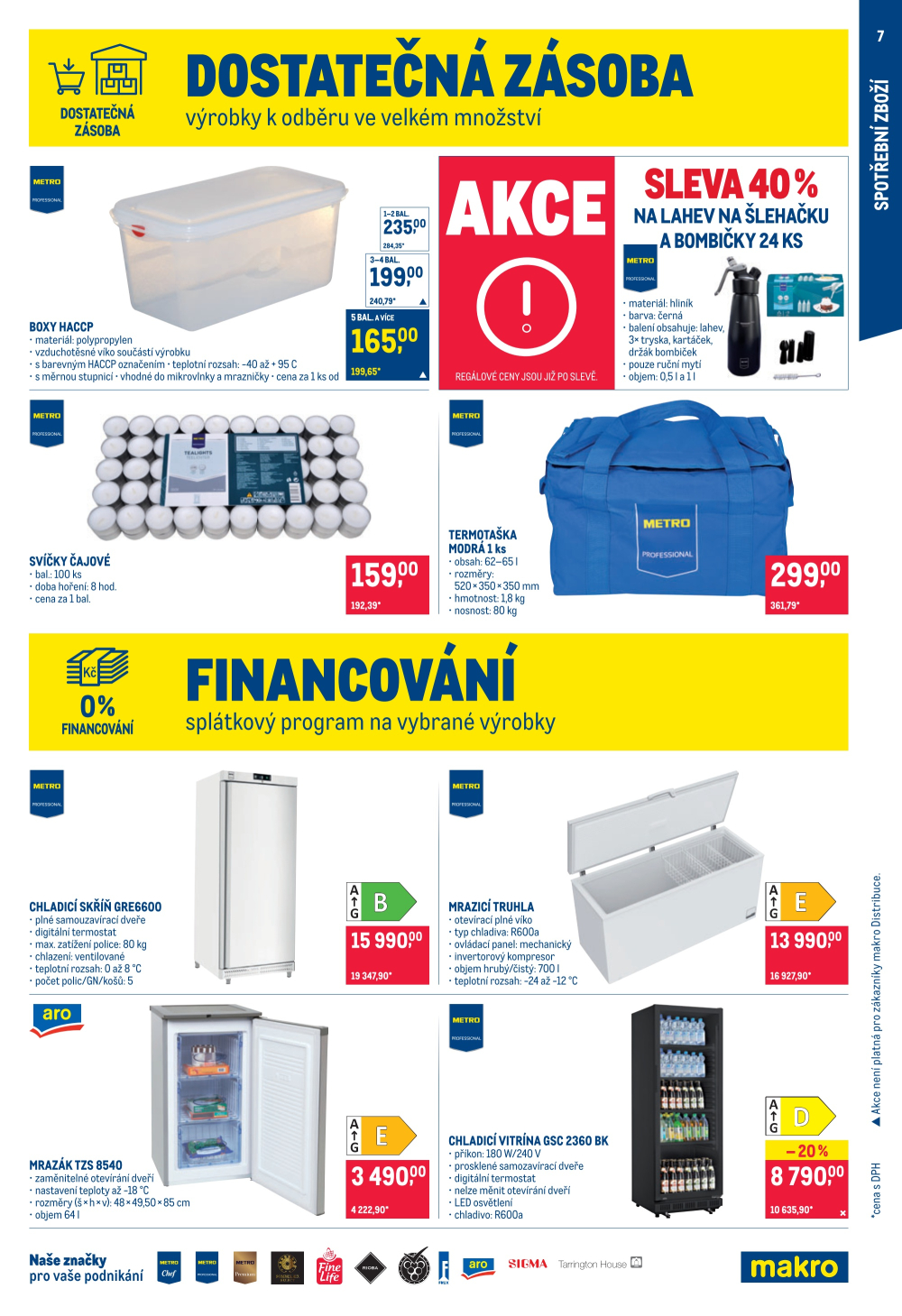 Leták Makro leták - Spotřební zboží, úklid, kosmetika - strana 7