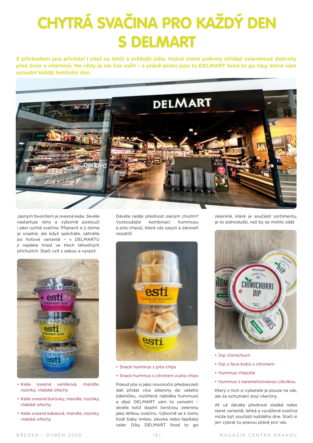 Leták Centrum Krakov magazín - strana 6