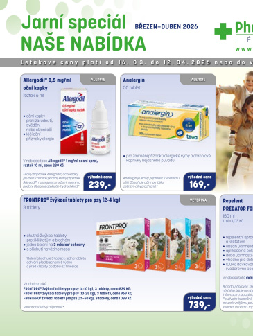 PharmaPoint leták - Jarní speciál A