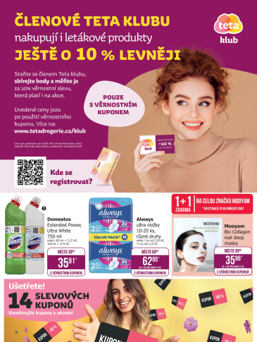 Teta drogerie - Teta klub