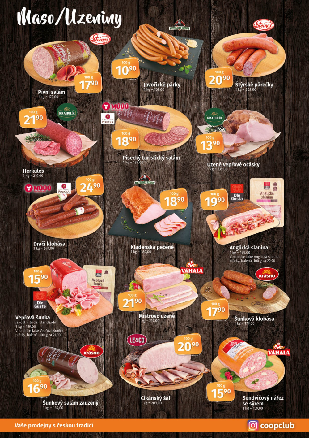 Leták COOP leták - TIP a TUTY Menu - strana 2