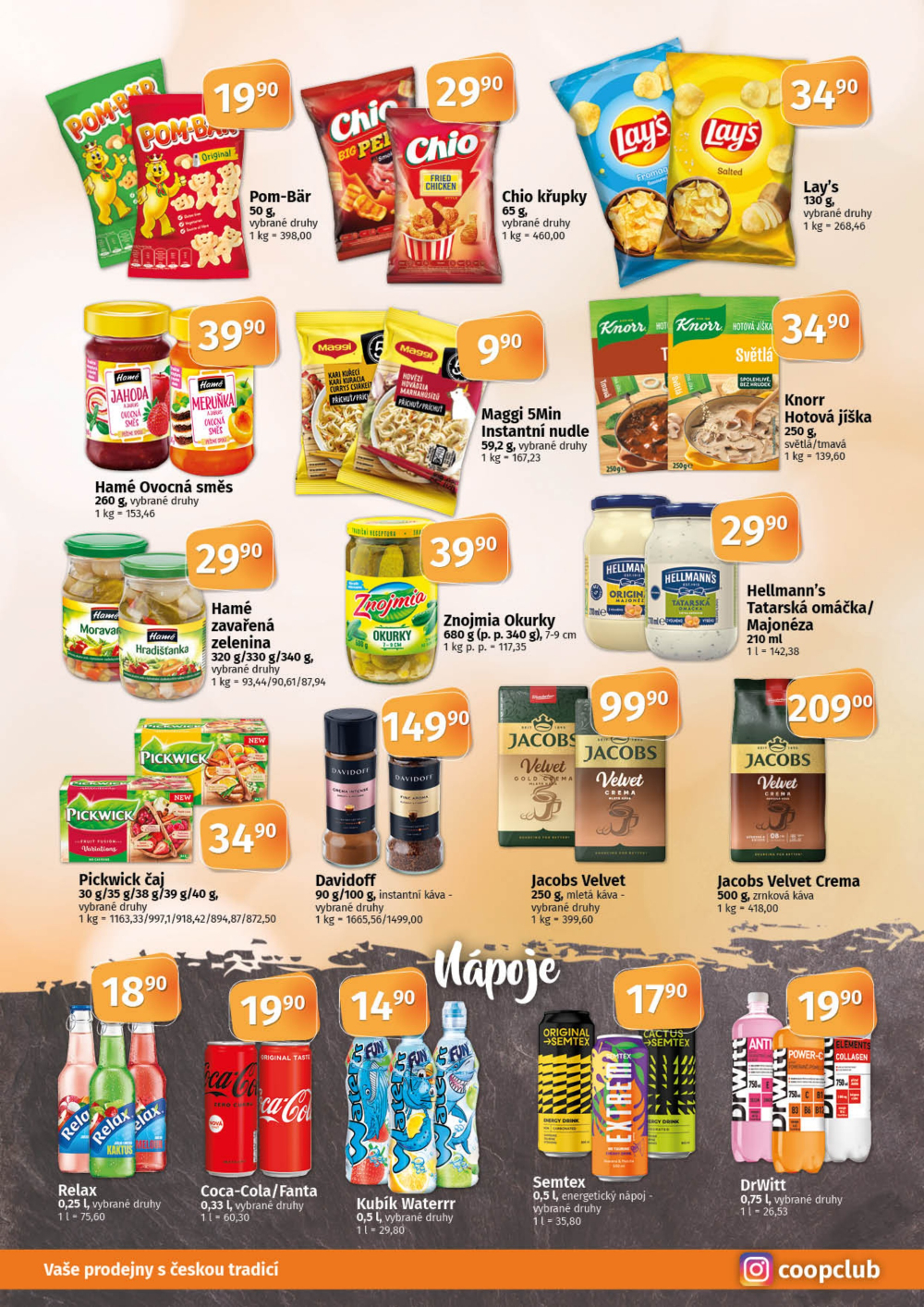 Leták COOP leták - TIP a TUTY Menu - strana 6