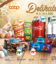 Akční leták COOP  - Delikates