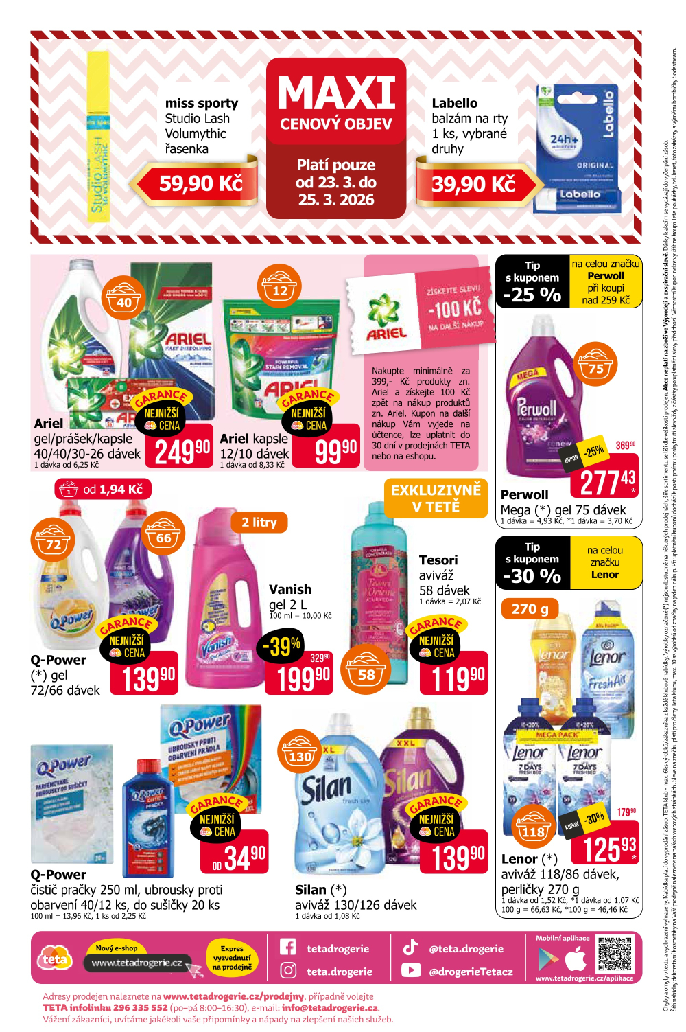 Leták Teta drogerie leták - strana 19