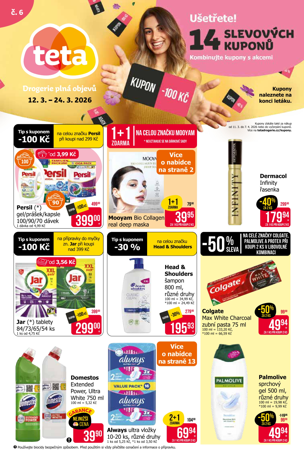 Leták Teta drogerie leták - strana 1