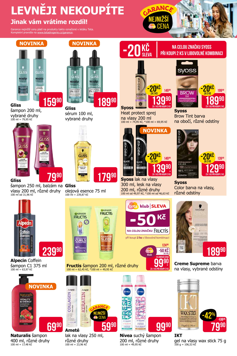 Leták Teta drogerie leták - strana 7