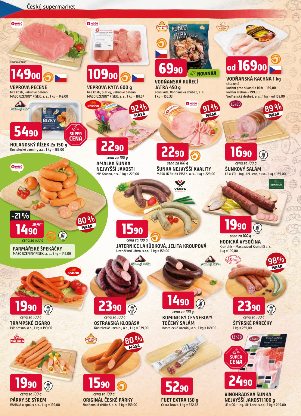 Leták TREFA leták - strana 2