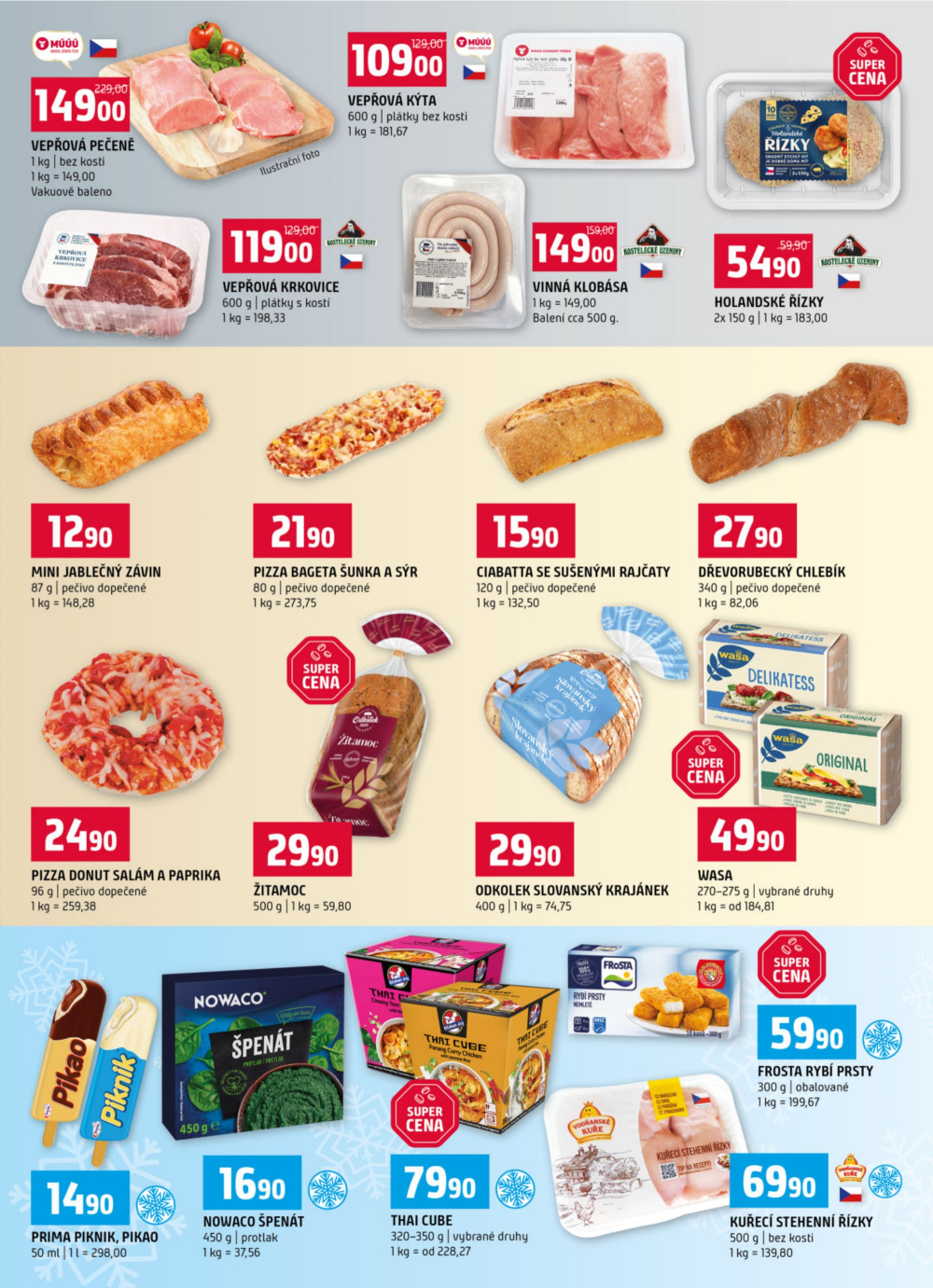 Leták Terno leták - Zlín, Český Krumlov, Prachatice, Strakonice, Blatná, Tábor - strana 3