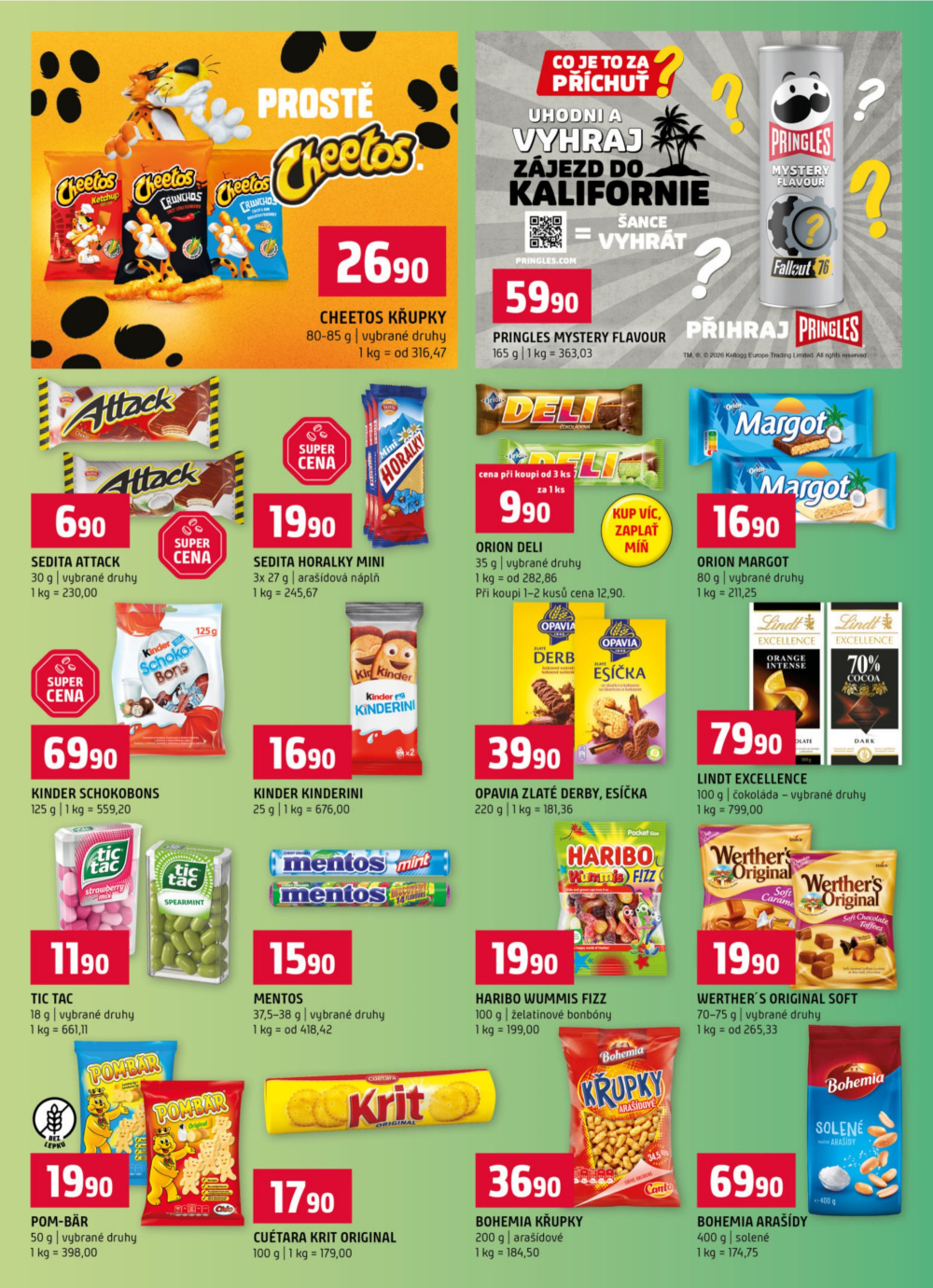 Leták Terno leták - Zlín, Český Krumlov, Prachatice, Strakonice, Blatná, Tábor - strana 8